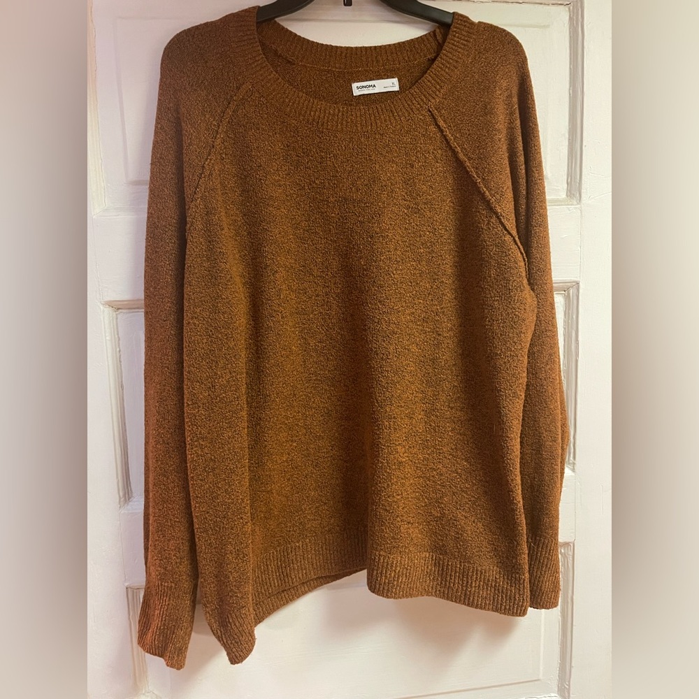 Sonoma burnt orange sweater